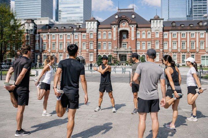 東京：地元ガイドとの1.5時間シティランニングツアー