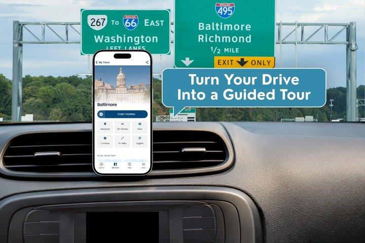 Baltimora Walking & Driving Tour audio autoguidato
