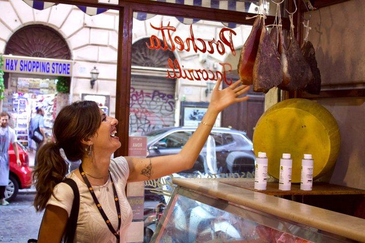 ローマ トラステヴェレ 食べ歩きツアー（パスタとワイン付き）