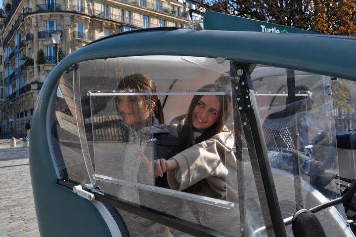 Visite privée de Saint-Germain-des-Prés en pédicab électrique