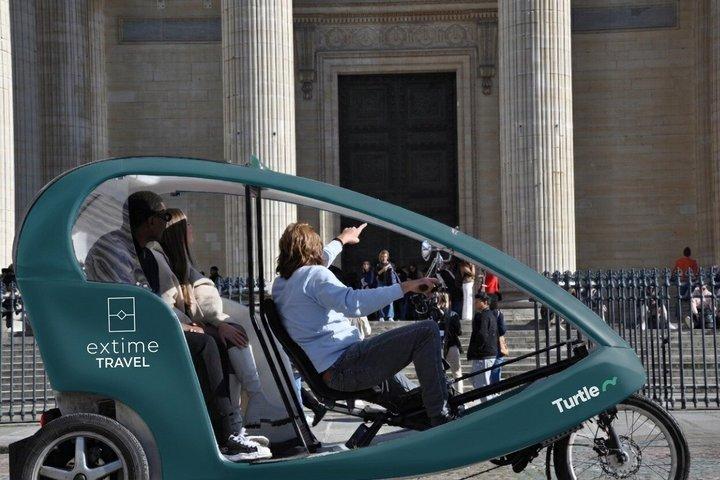 Visite privée de Saint-Germain-des-Prés en pédicab électrique