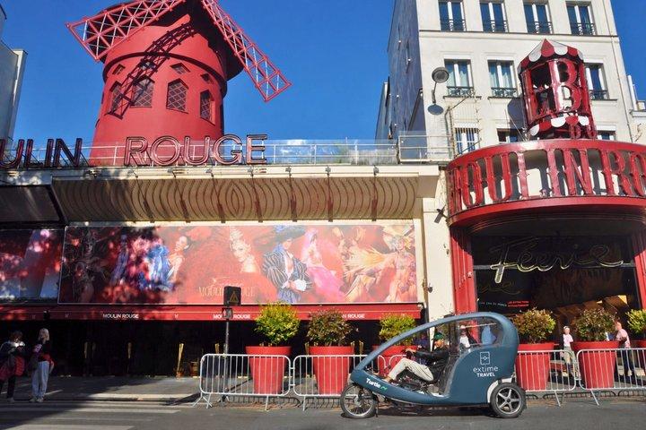 モンマルトル電動ペディキャブプライベートツアー