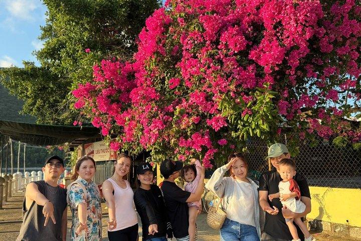 ロビンソンビーチでのニャチャン島巡りアドベンチャー