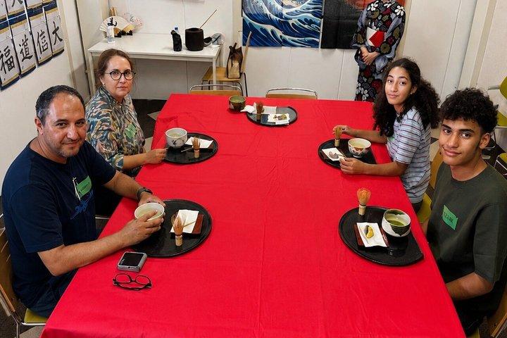 Osaka: Calligraphy, Traditional Sweets and Matcha Workshop