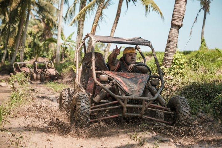Bali Ubud Buggy Adventure Crocodile Cave, Jungle, RiceFields, Mud