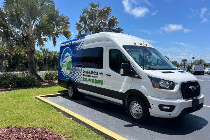 クルーズ船からオーランド国際空港(MCO)への送迎