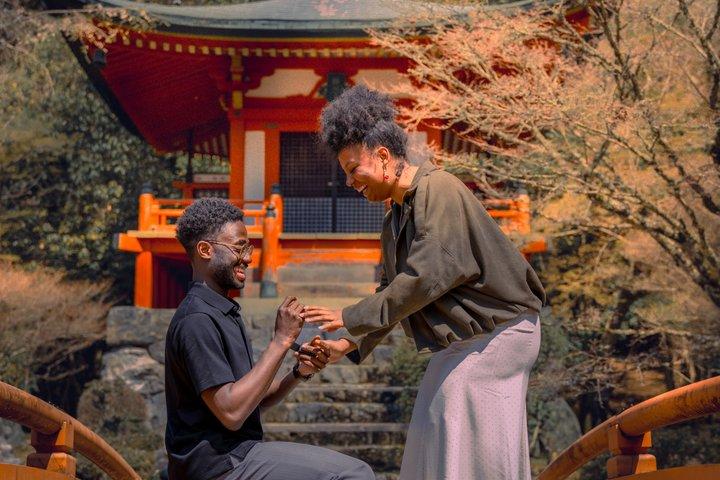 京都ロマンチックなサプライズプロポーズ体験