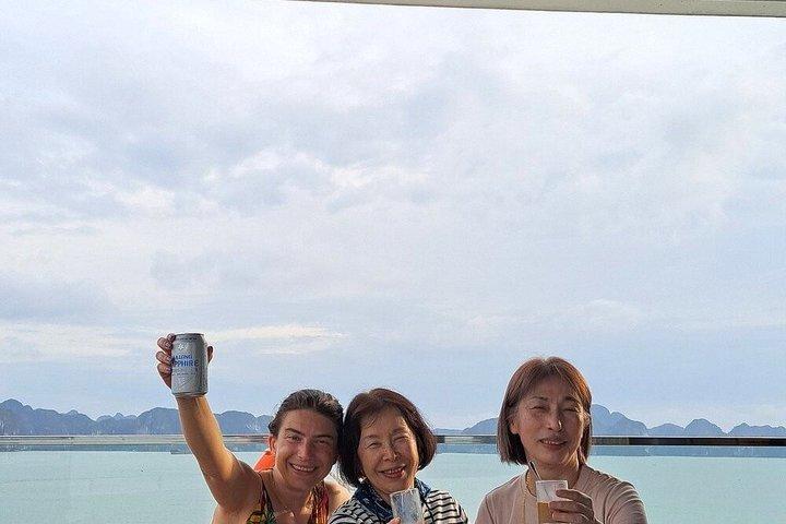 ハノイ：トップラグジュアリークルーズでハロン＆ランハ湾を探索