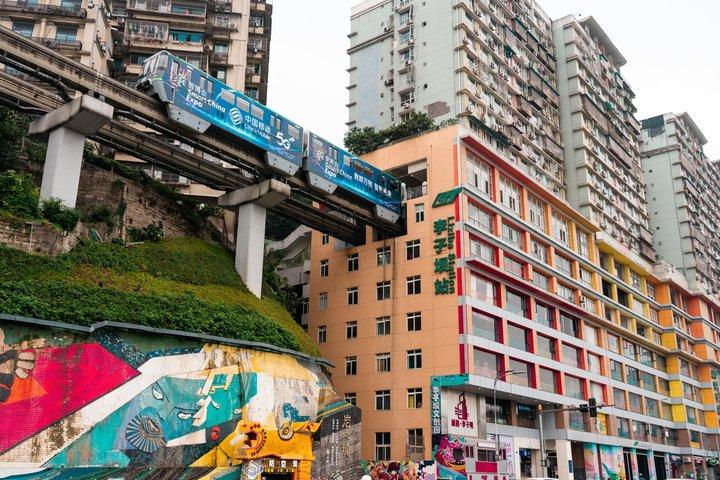 Private Chongqing Local Culture Tour：Liziba Monorail & Local Life