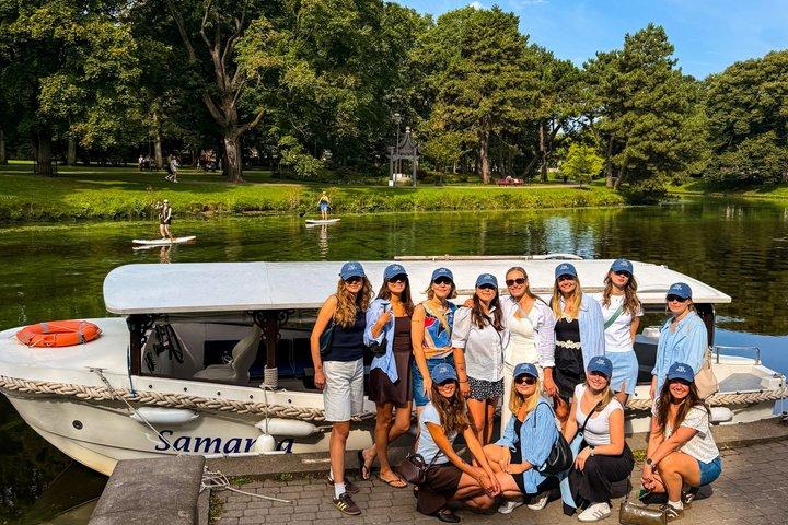 Riga Sightseeing Tour per kanaalboot met audiogids