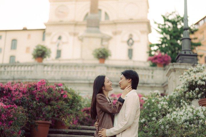 Photoshoot cinématographique à Rome