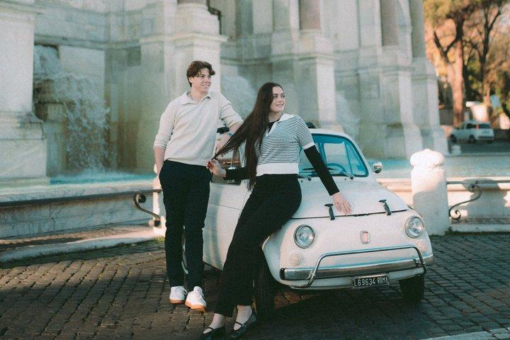 Photoshoot cinématographique à Rome