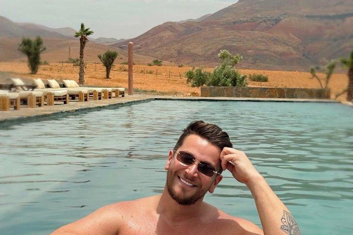Marrakech: Privat Agafay-ökenquad & kameler med middagsshow
