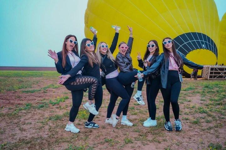 Marrakech : Varmluftsballongflyg, Berberfrukost på soluppgången