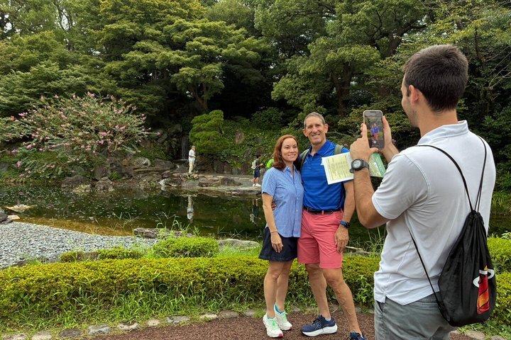 東京プライベートツアー：皇居東御苑、江戸城跡