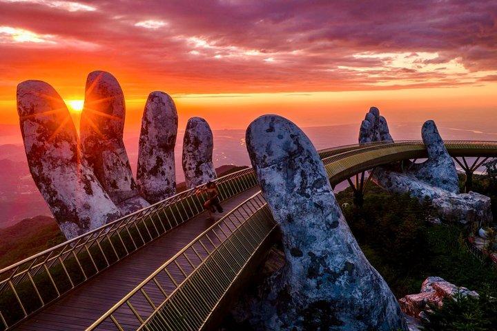 Da Nang private car: Golden Bridge, My Son & Marble Mountains