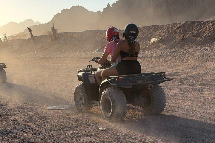 Sharm El Sheikh Quad Bike & Camel Ride Sunset Safari Desert