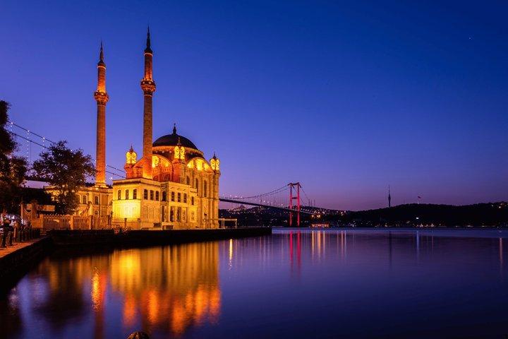 イスタンブールのトルコナイトショー付きボスポラスディナークルーズ
