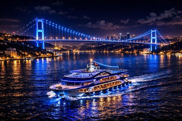 Bosphorus Dinner Cruise with Turkish Night Show from Istanbul