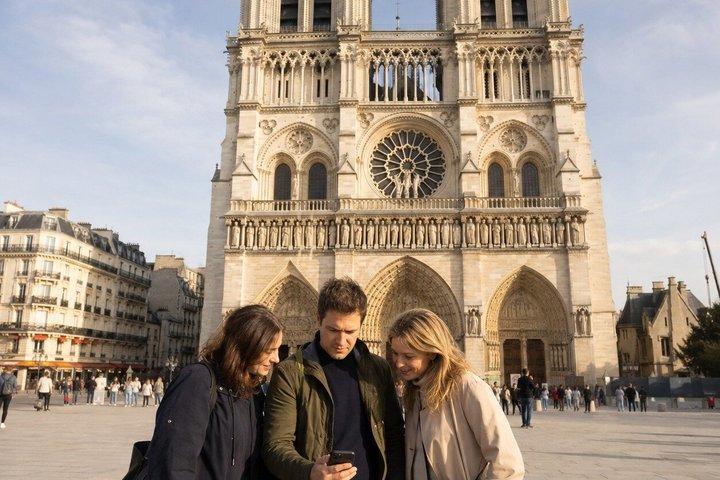 Paris: Självguidad skattjaktvandringstur i Notre-Dame-området