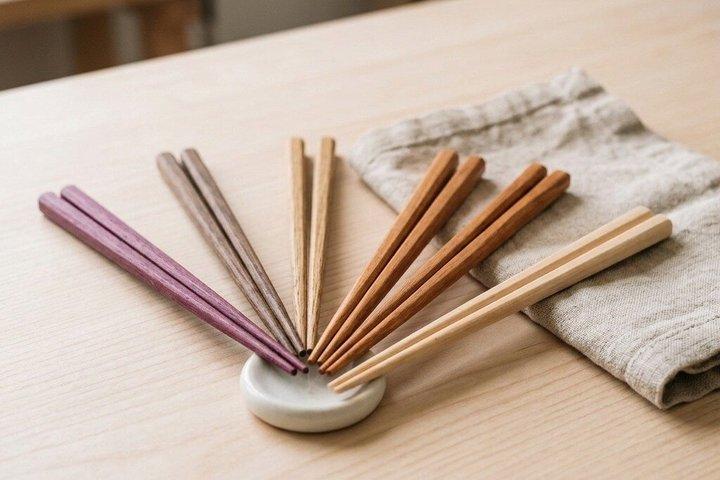 大阪で彫刻オプション付きの自分だけの箸作り