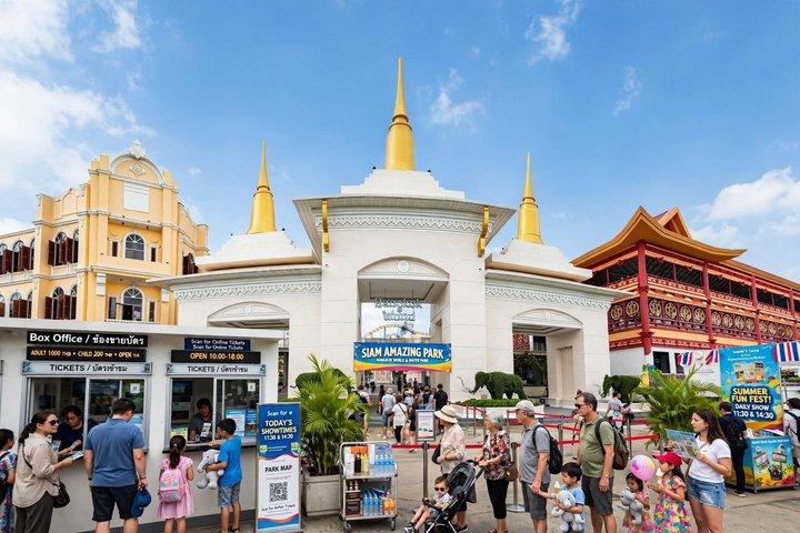 Entrada al Parque Siam Amazing de Bangkok con Almuerzo Buffet