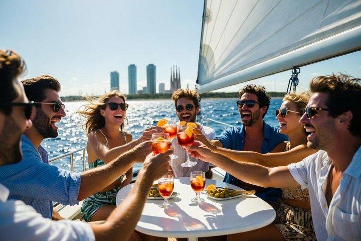 バルセロナのオープンセーリング旅行、ベルモット、タパス&ライブ・カタルーニャ・ルンバ