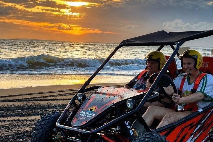 Bali Buggy Adventure Beach Tour, campo di riso, villaggio tradizionale