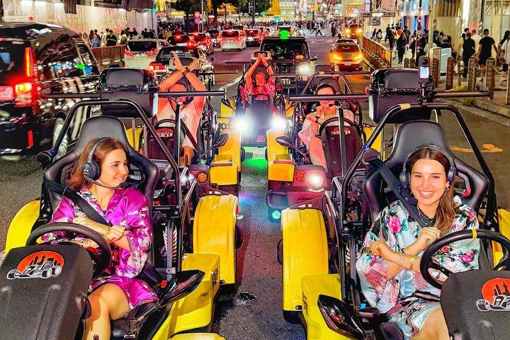 Shibuya Crossing x Tokyo Tower Go-Kart Tour (IDP og pas kræves)
