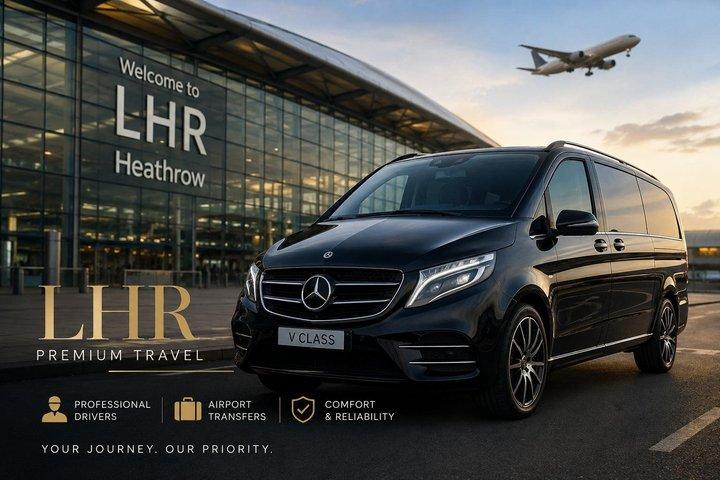 Privat transfer mellem Heathrow Lufthavn og Southampton Cruise