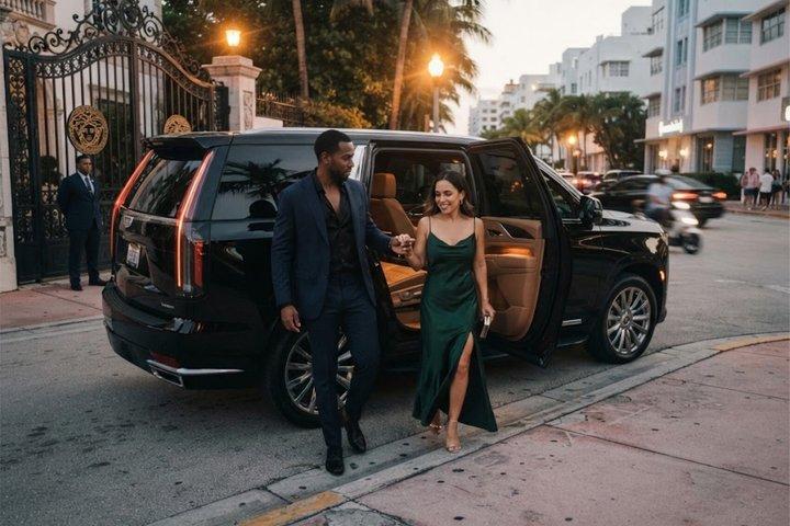Miami: VIP Versace Mansion Dining & Luxury Black SUV