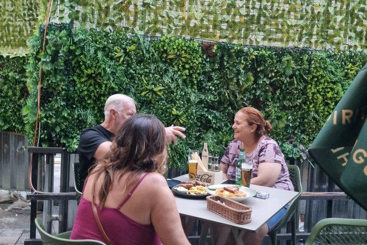 Bukarest historisk mattur i gamla centrum