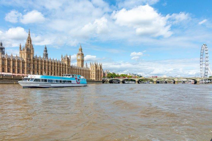 ロンドンテムズ川の景勝コーヒークルーズ