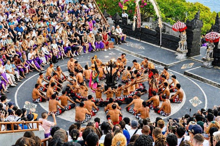 Biljett till Kecak-brandansen vid Uluwatu-templet