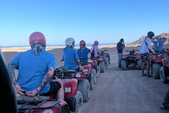 VIP Desert Safari Quad Bikes and Camel Ride