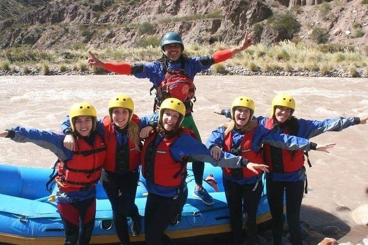 Complete Tour: Cacheuta Hot Springs Combo + Zip-lining + Rafting