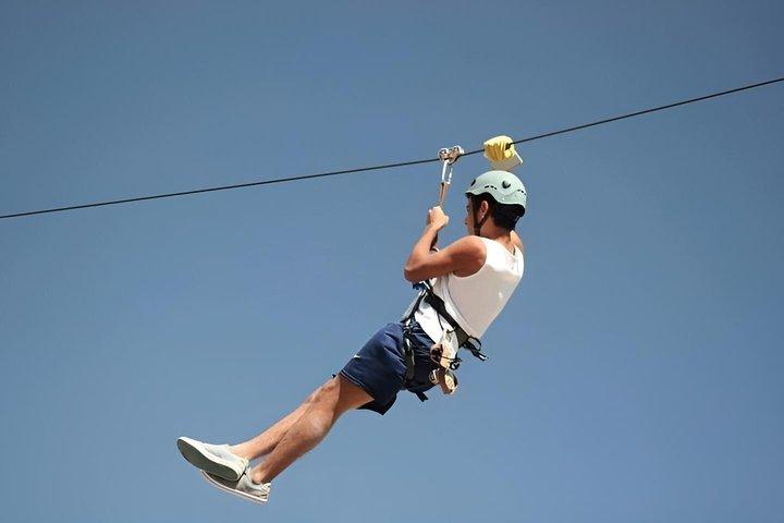 Complete Tour: Cacheuta Hot Springs Combo + Zip-lining + Rafting