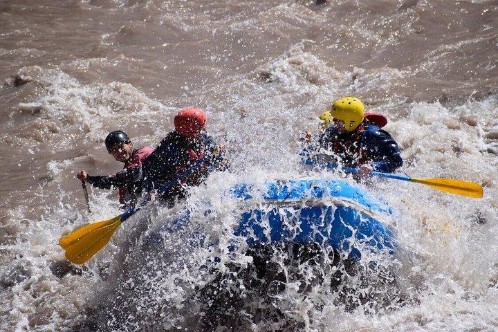 Complete Tour: Cacheuta Hot Springs Combo + Zip-lining + Rafting