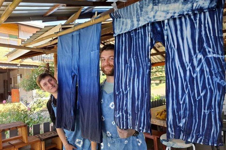 チェンダイオでのプライベートなハンズオン・インディゴタイダイ