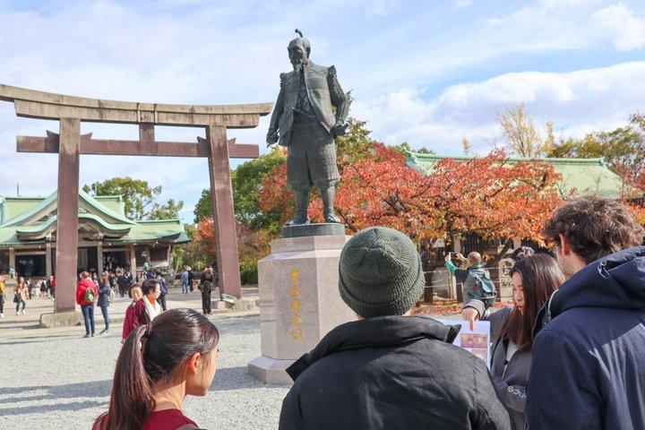 5時間マスター大阪必見ツアー 黒門道頓堀と城