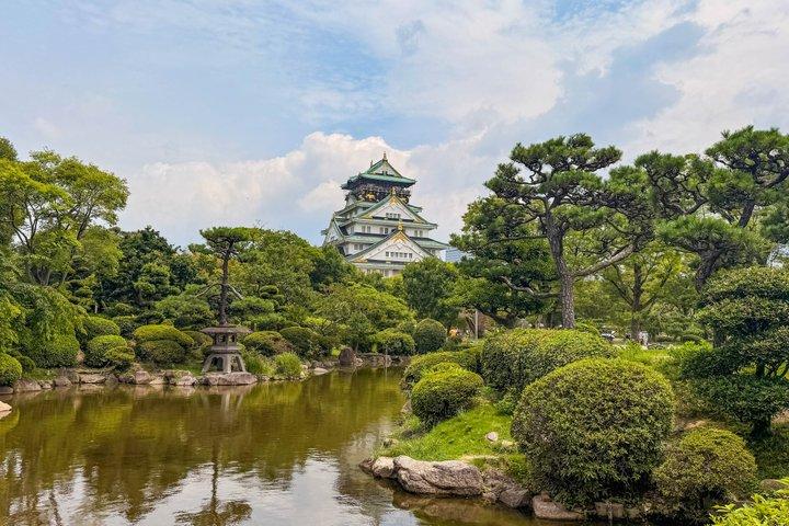 5時間マスター大阪必見ツアー 黒門道頓堀と城