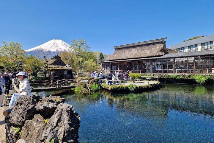 富士山と箱根のプライベートツアー（高級車付き）