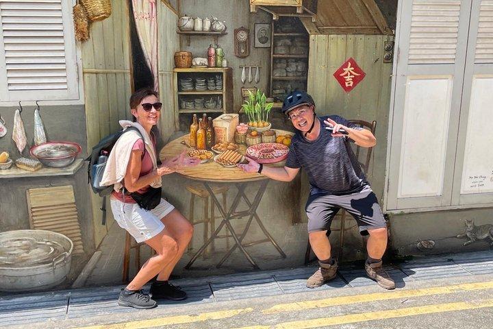 シンガポール・シティ・ハイライト・バイクツアー（4時間ヘリテージ・ライド）