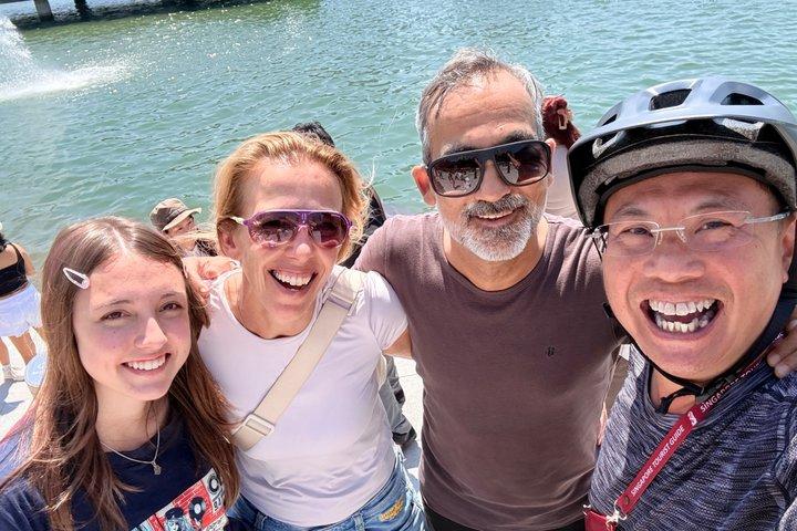 シンガポール・シティ・ハイライト・バイクツアー（4時間ヘリテージ・ライド）