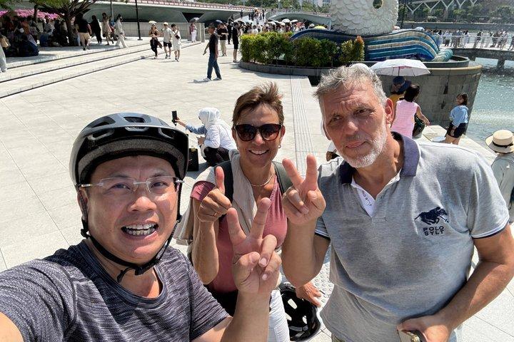 シンガポール・シティ・ハイライト・バイクツアー（4時間ヘリテージ・ライド）