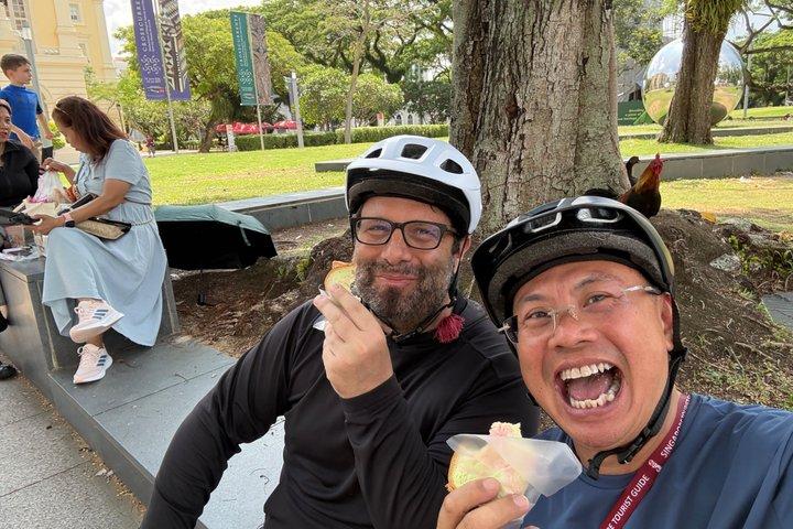 シンガポール・シティ・ハイライト・バイクツアー（4時間ヘリテージ・ライド）