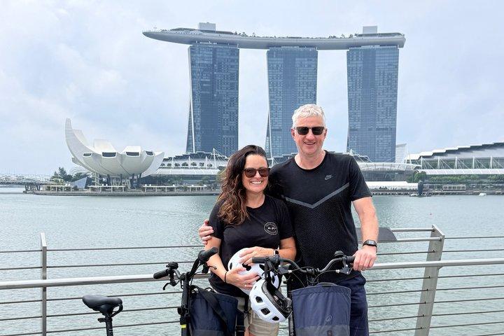 シンガポール・シティ・ハイライト・バイクツアー（4時間ヘリテージ・ライド）