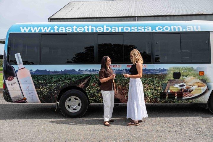 Visite de groupe en petit comité Premium Barossa : Dégustation de vins, déjeuner et chocolat