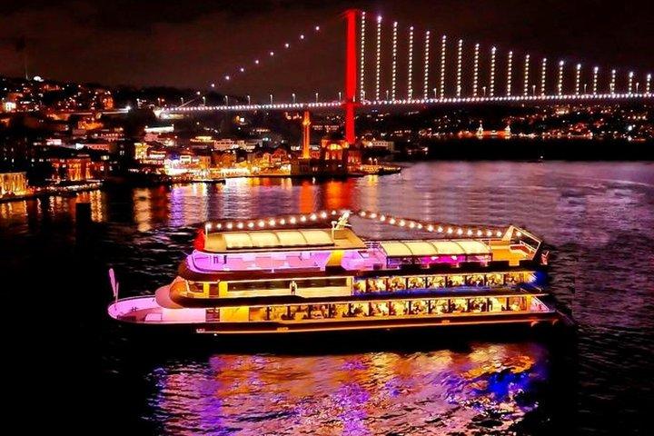 2027 New Year's Eve Dinner Cruise on the Bosphorus in Istanbul