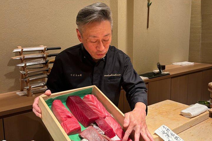 レストランで寿司作り体験